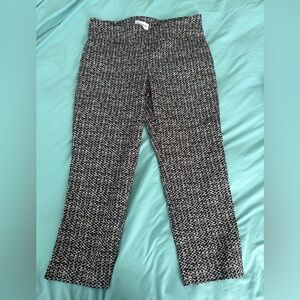 🩷Chic Black and White Cropped Pants